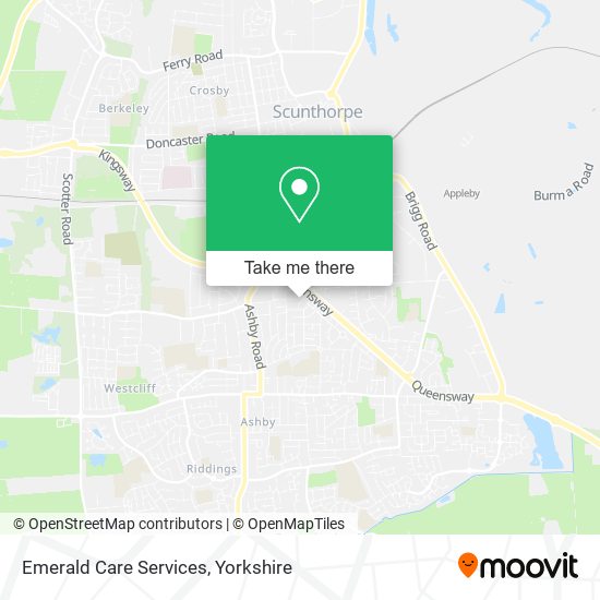 Emerald Care Services map