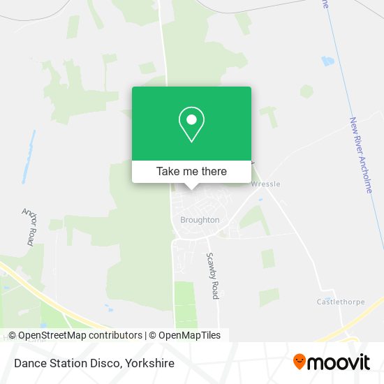 Dance Station Disco map