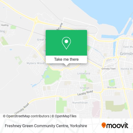 Freshney Green Community Centre map