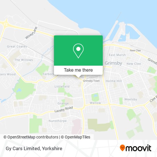 Gy Cars Limited map