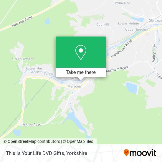 This Is Your Life DVD Gifts map