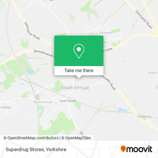 Superdrug Stores map