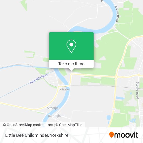 Little Bee Childminder map