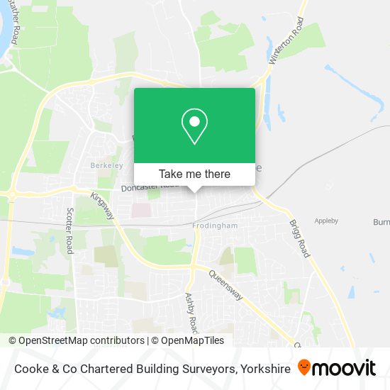 Cooke & Co Chartered Building Surveyors map