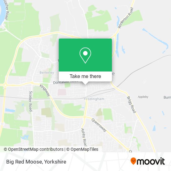 Big Red Moose map