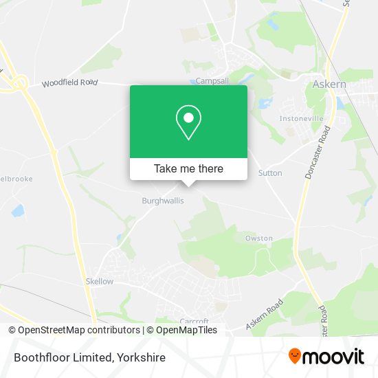 Boothfloor Limited map