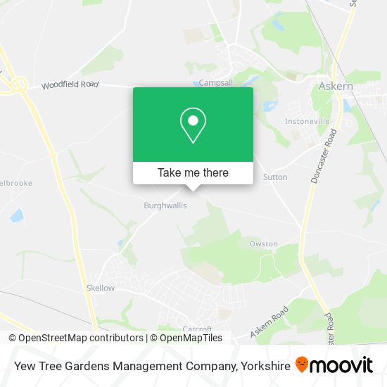 Yew Tree Gardens Management Company map