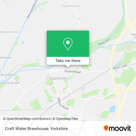 Craft Water Brewhouse map