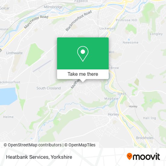 Heatbank Services map