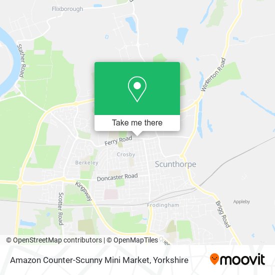 Amazon Counter-Scunny Mini Market map