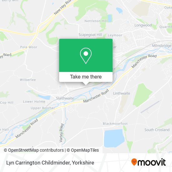 Lyn Carrington Childminder map