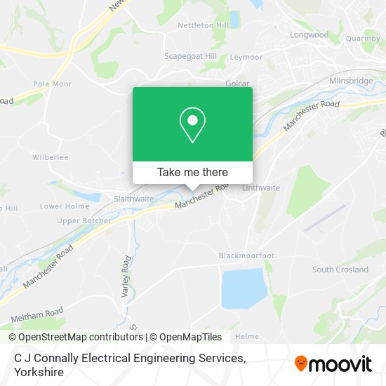 C J Connally Electrical Engineering Services map