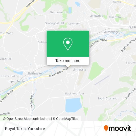 Royal Taxis map