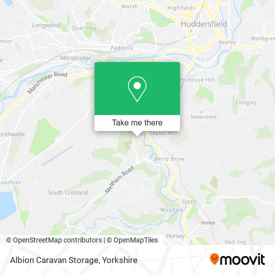 Albion Caravan Storage map