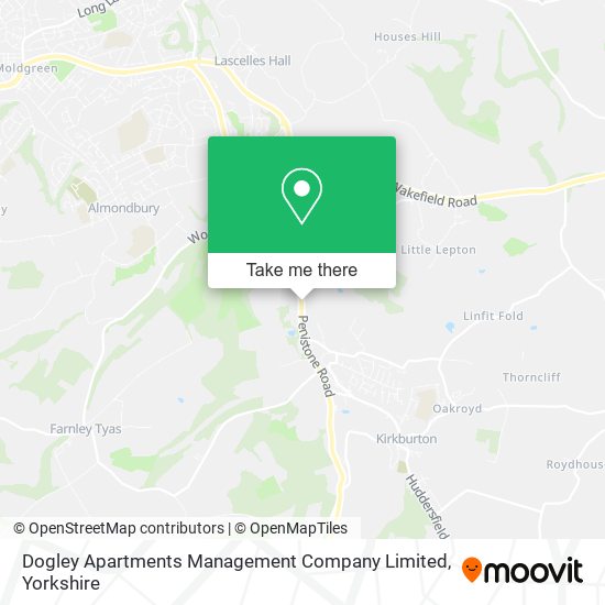Dogley Apartments Management Company Limited map
