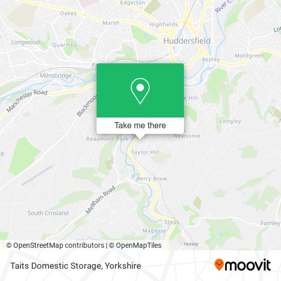 Taits Domestic Storage map