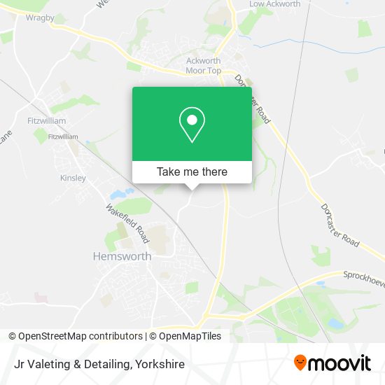 Jr Valeting & Detailing map