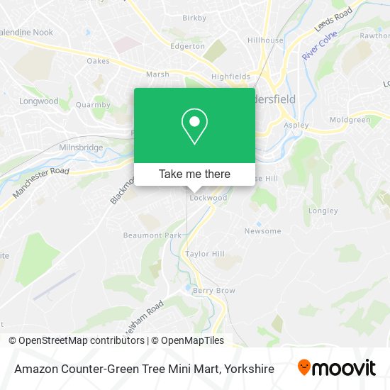 Amazon Counter-Green Tree Mini Mart map