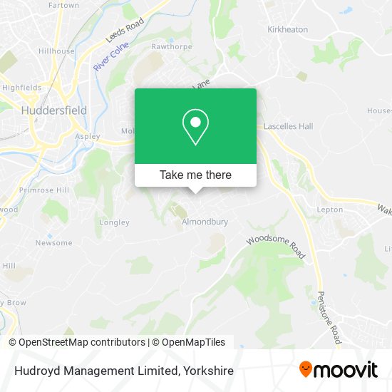 Hudroyd Management Limited map