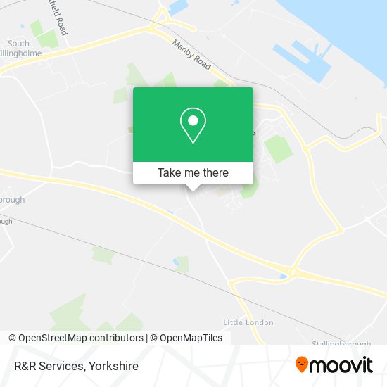 R&R Services map