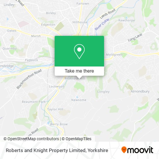 Roberts and Knight Property Limited map