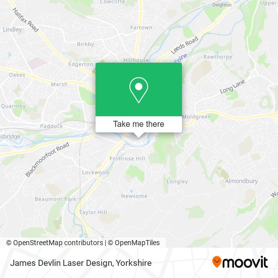 James Devlin Laser Design map
