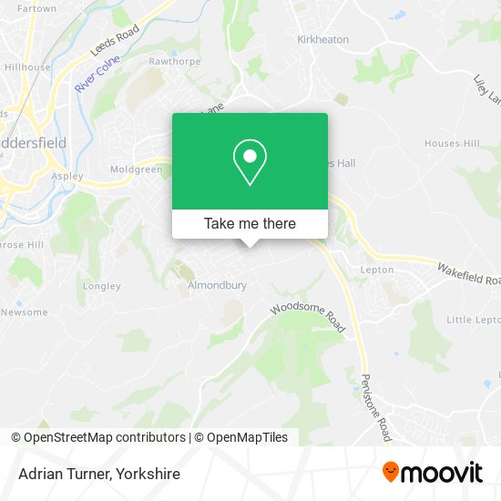 Adrian Turner map