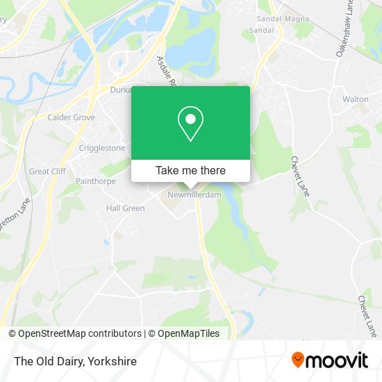 The Old Dairy map