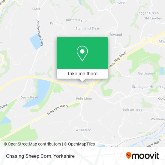 Chasing Sheep'Com map