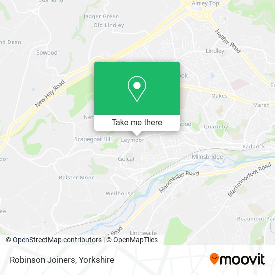 Robinson Joiners map