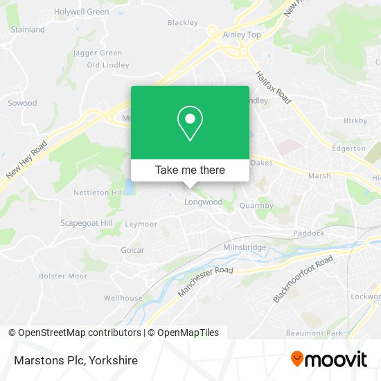 Marstons Plc map