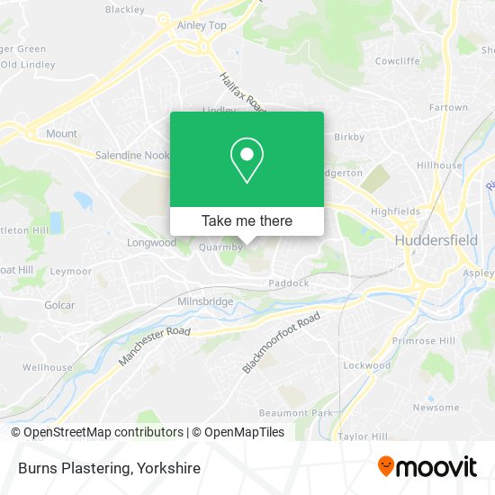 Burns Plastering map