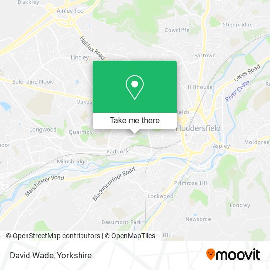 David Wade map