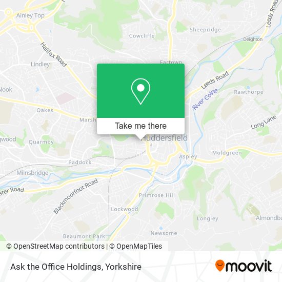 Ask the Office Holdings map