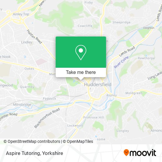 Aspire Tutoring map