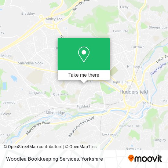 Woodlea Bookkeeping Services map