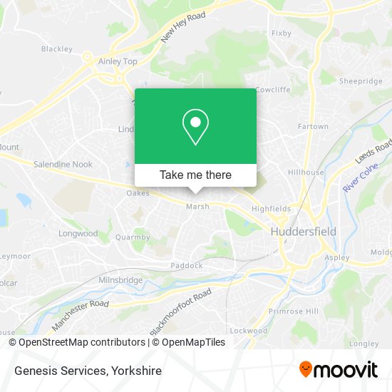 Genesis Services map