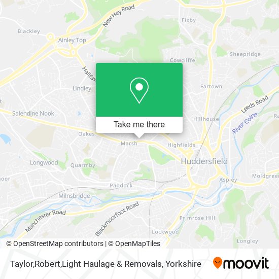 Taylor,Robert,Light Haulage & Removals map