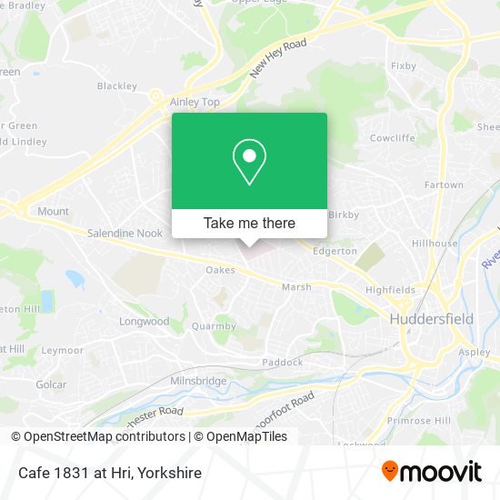 Cafe 1831 at Hri map