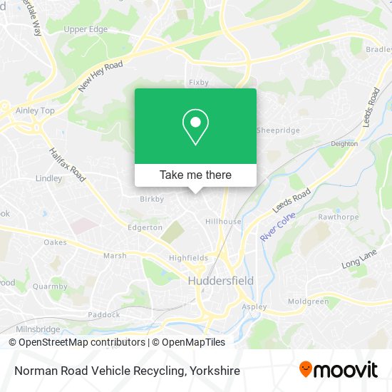Norman Road Vehicle Recycling map