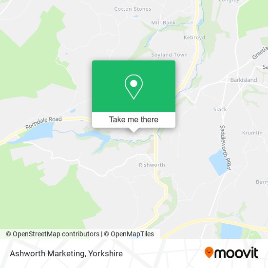 Ashworth Marketing map