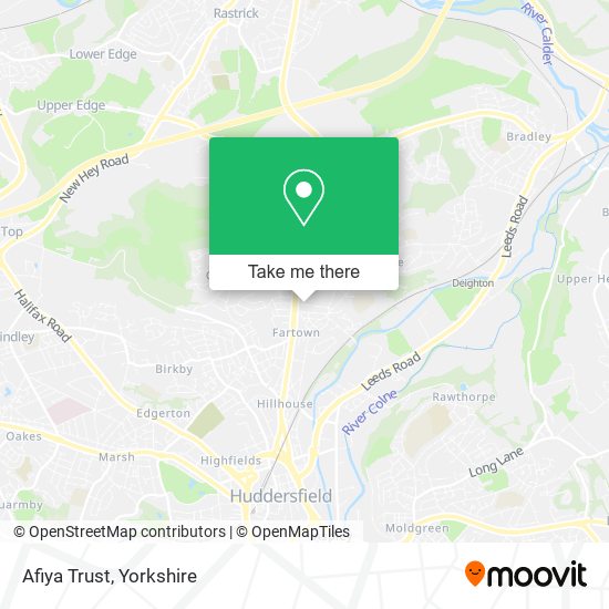 Afiya Trust map