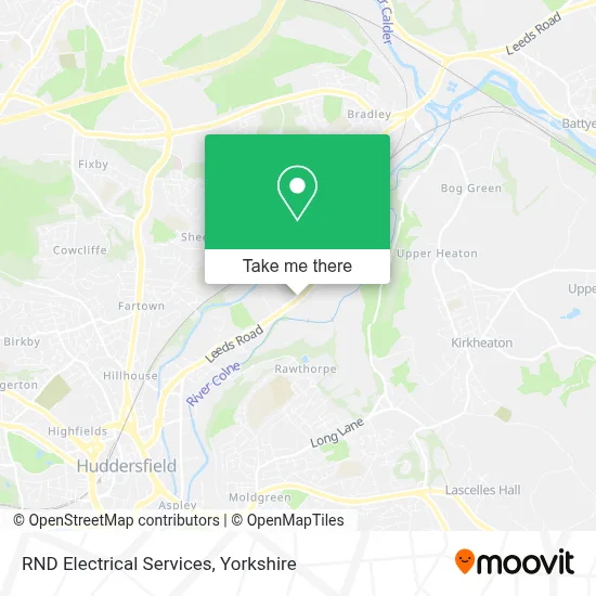 RND Electrical Services map