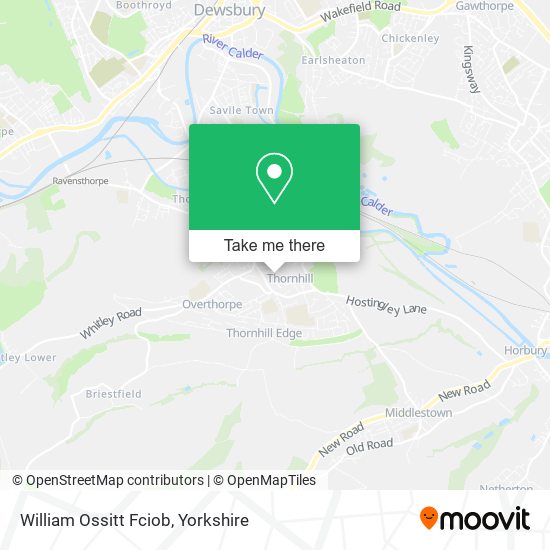 William Ossitt Fciob map