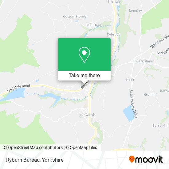 Ryburn Bureau map