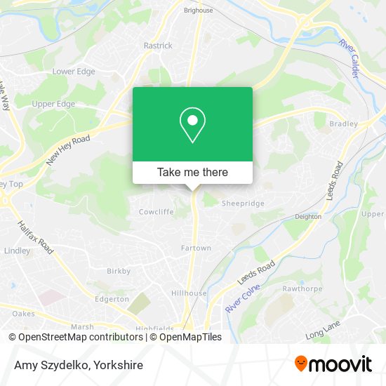 Amy Szydelko map