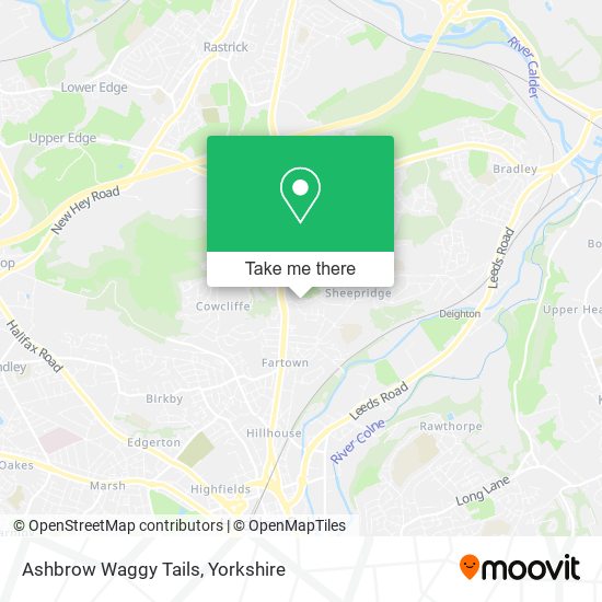 Ashbrow Waggy Tails map