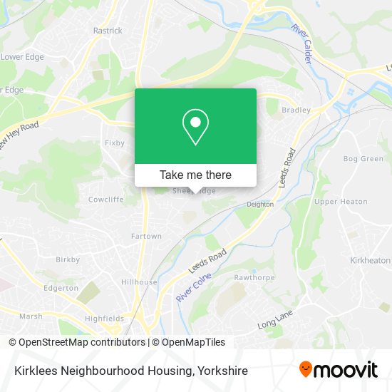 Kirklees Neighbourhood Housing map