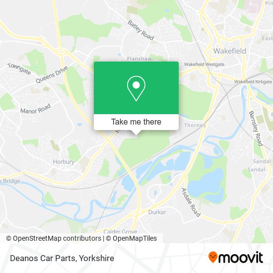 Deanos Car Parts map