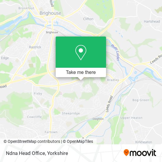 Ndna Head Office map